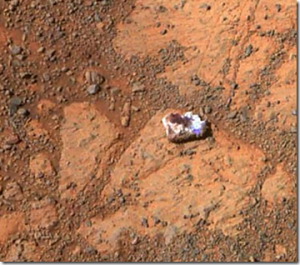 Roca en Marte